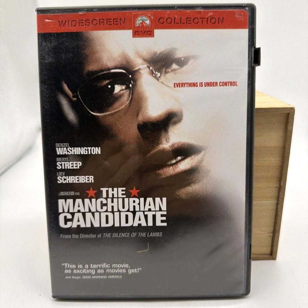 THE Manchurian Candidate DVD Denzel Washington & Meryl Streep